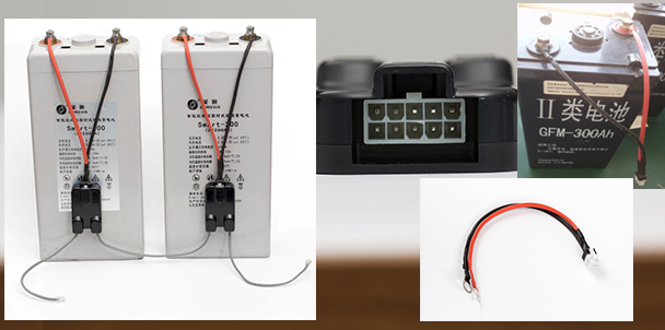 蓄電池監(jiān)測模塊連接